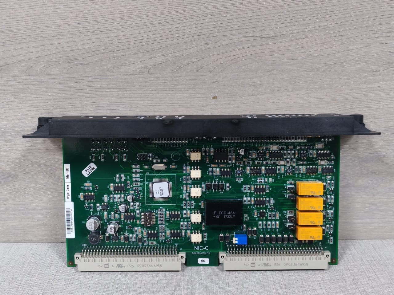 Siemens CARD-575 Siemens NIC-C 580-034890-1B Network Card 575-050575 Rev.3 [Other] 7