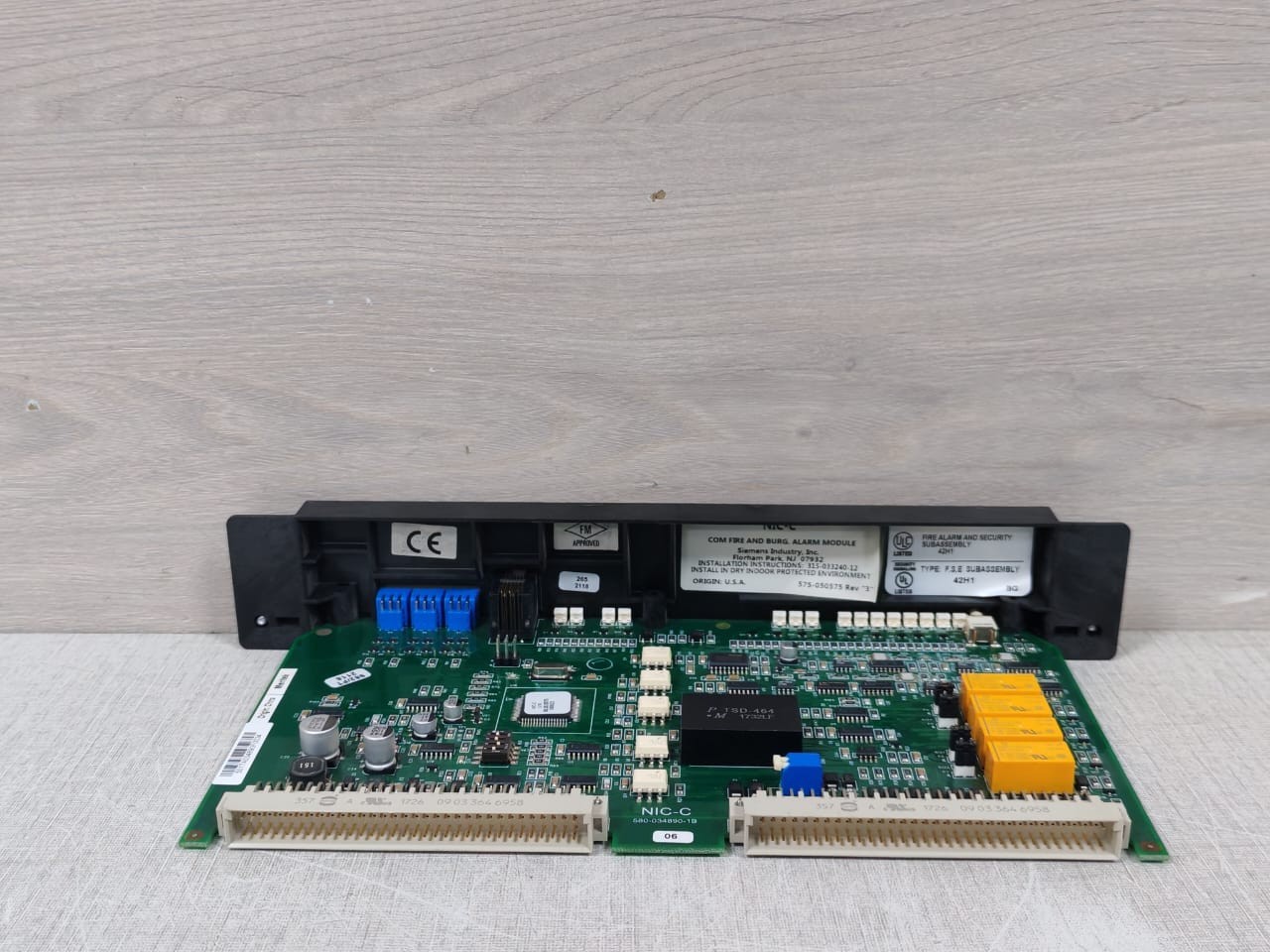 Siemens CARD-575 Siemens NIC-C 580-034890-1B Network Card 575-050575 Rev.3 [Other] 8