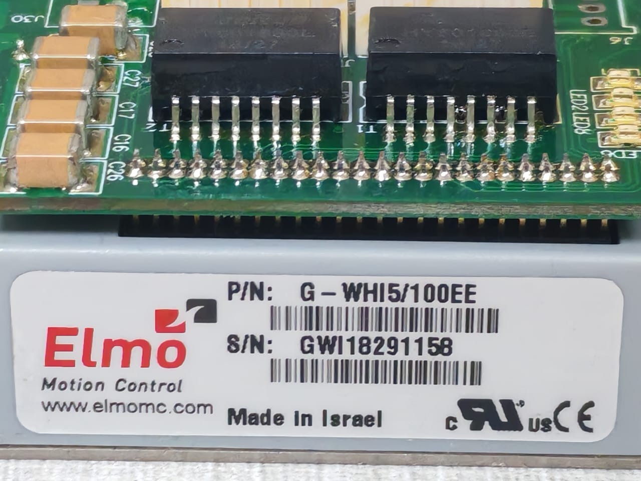 Elmo Motion Control G-MOLWHI5/100EEM Elmo Motion Control G-WHI5/100EE Servo Driver Module G-MOLWHI5/100EEM 3