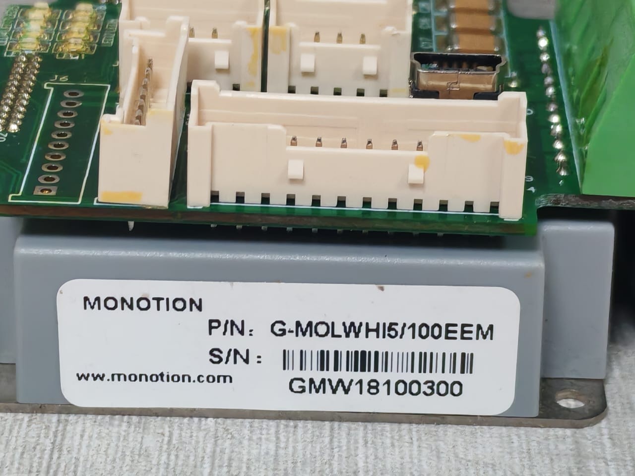 Elmo Motion Control G-MOLWHI5/100EEM Elmo Motion Control G-WHI5/100EE Servo Driver Module G-MOLWHI5/100EEM 5