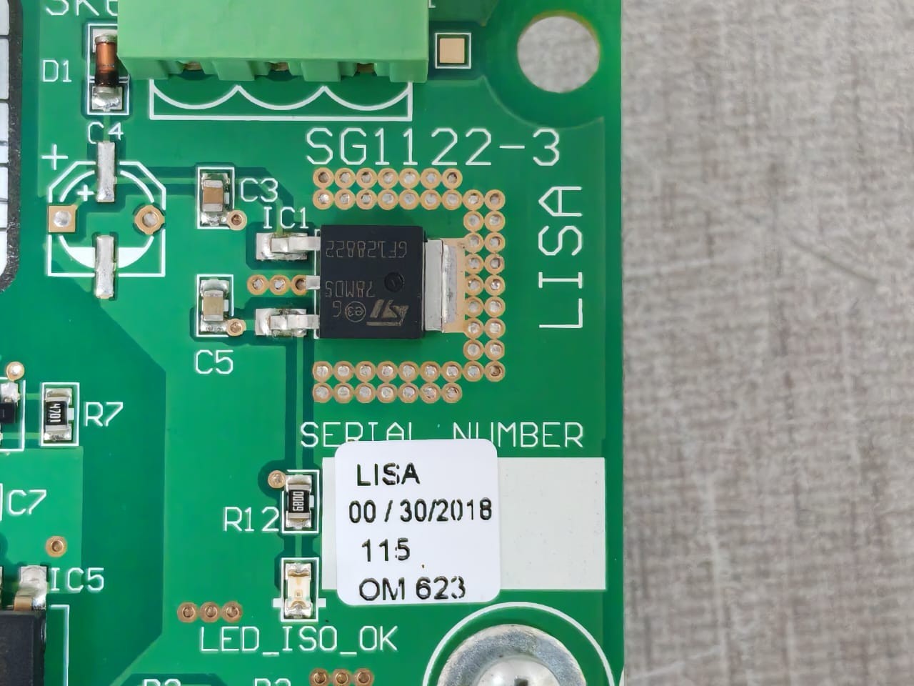 CHLORIDE SG1122-3 Chloride SG1122-3 Circuit Board 2