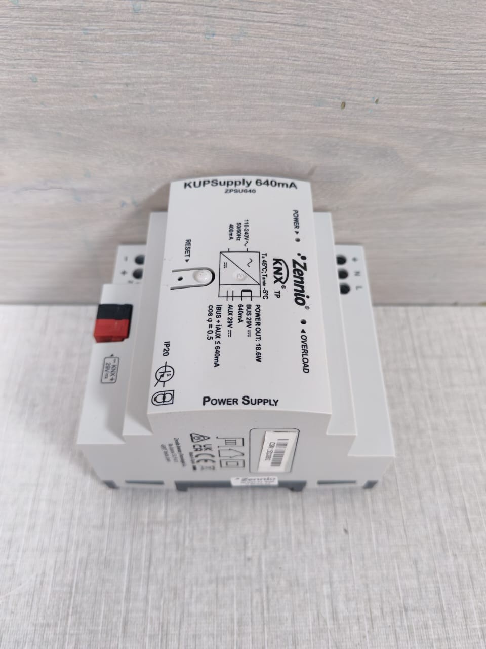 ZENNIO ZPSU640 ZENNIO ZPSU640 KUPSupply 640mA POWER SUPPLY 6