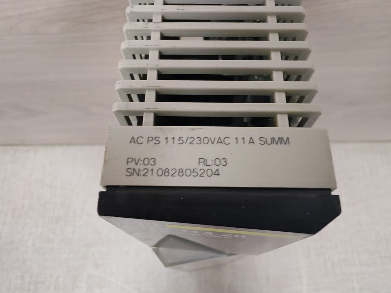 Schneider Electric PS-115 SCHNEIDER ELECTRIC 140CPS11420 MODICON QUANTUM AC PS 115-230VAC 3