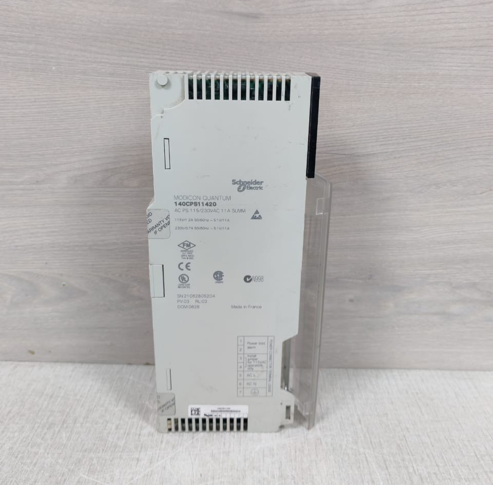 Schneider Electric PS-115 SCHNEIDER ELECTRIC 140CPS11420 MODICON QUANTUM AC PS 115-230VAC 10
