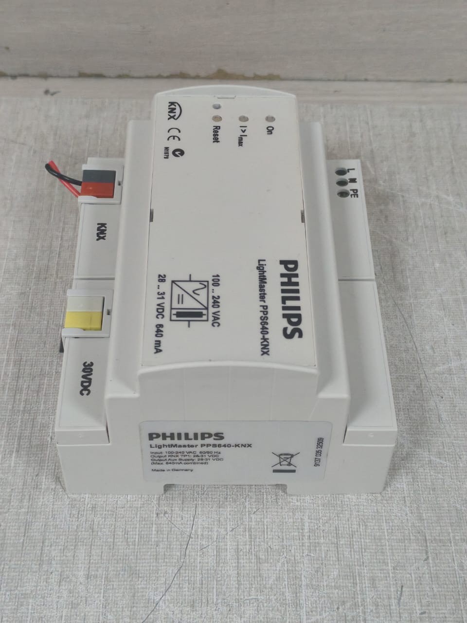 Philips PPS640-KNX PHILIPS LIGHTMASTER PPS640-KNX NETWORK POWER SUPPLY 100-240VAC 6