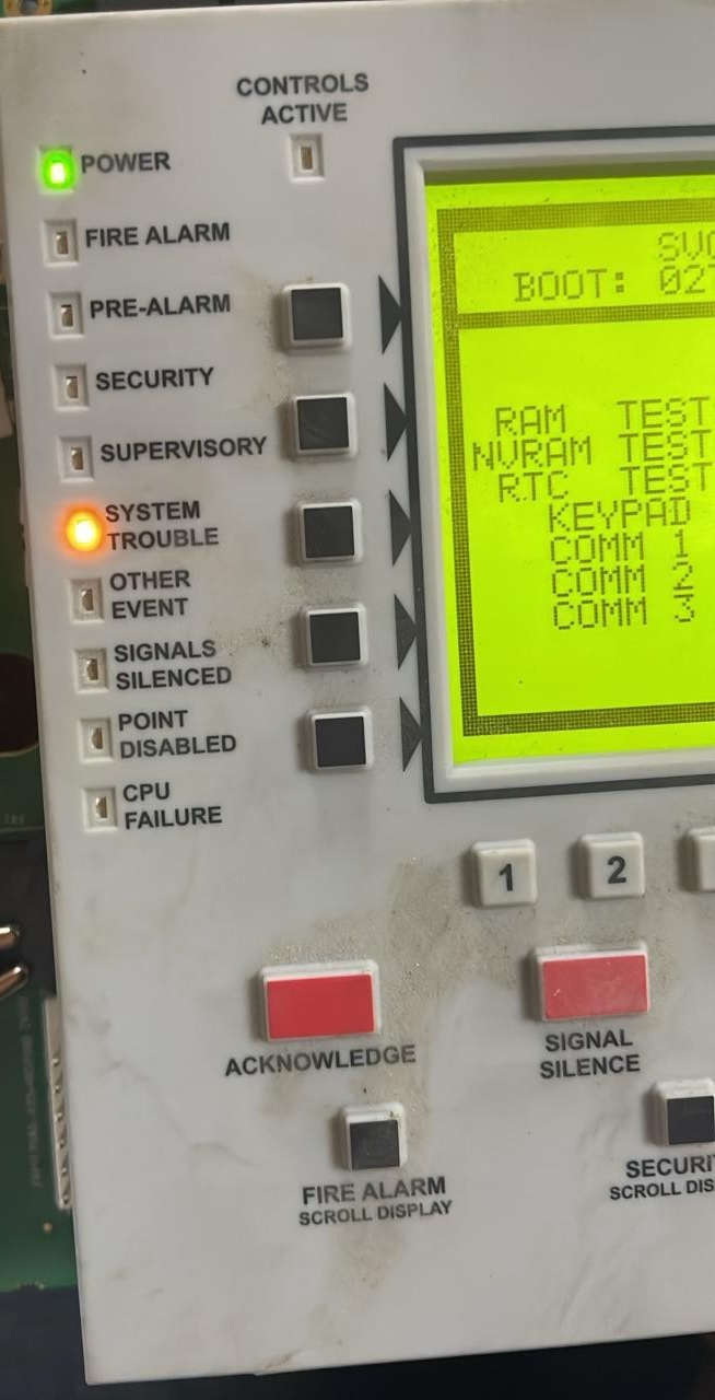 Honeywell XLS3000-CPUD HONEYWELL XLS3000-CPUD SMART ADDRESSABLE FIRE ALARM PANEL 24V 7