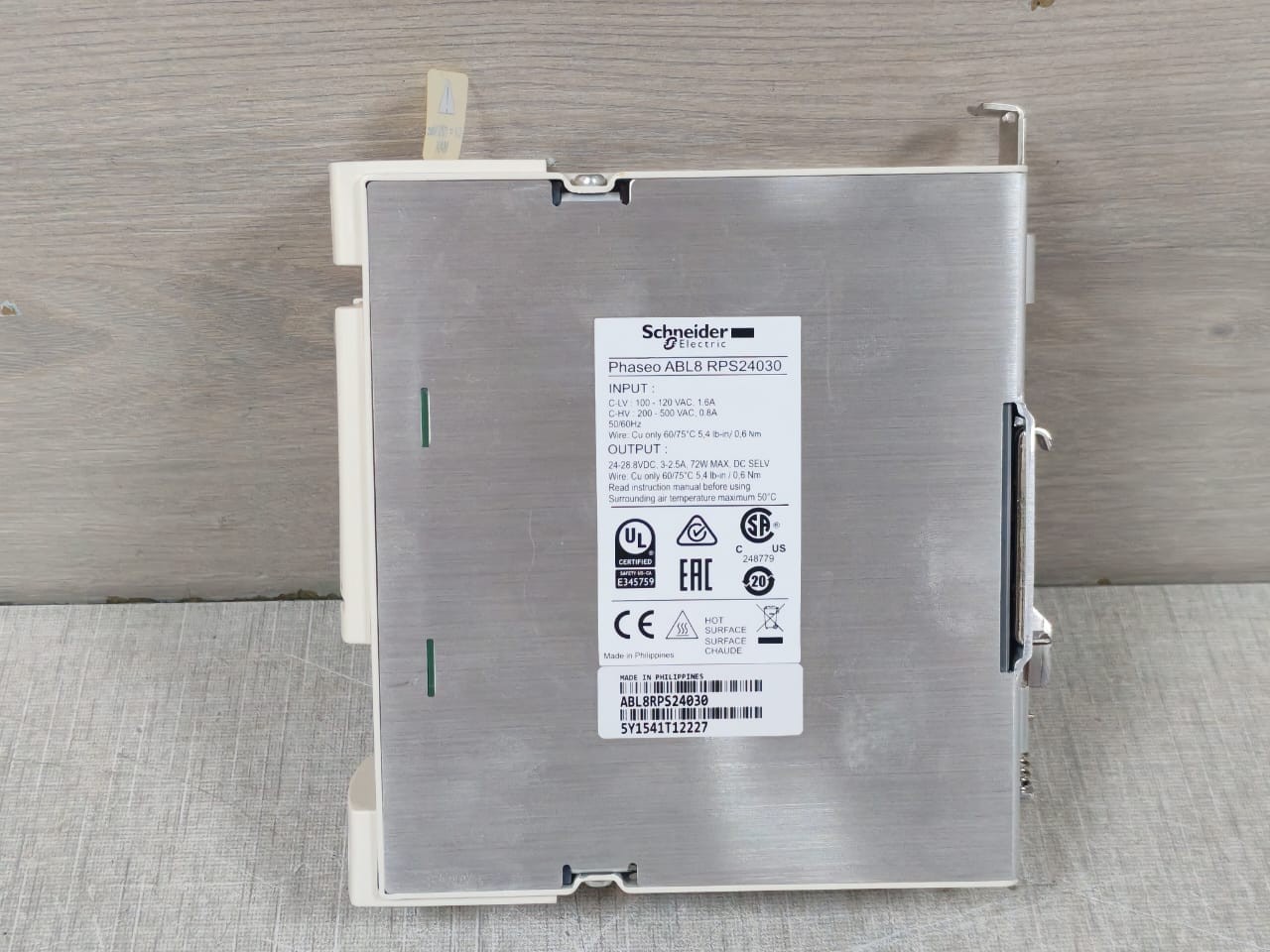 Schneider Electric RPS24030 Schneider Electric ABL8 RPS24030 Regulated Switching Power Supply 6