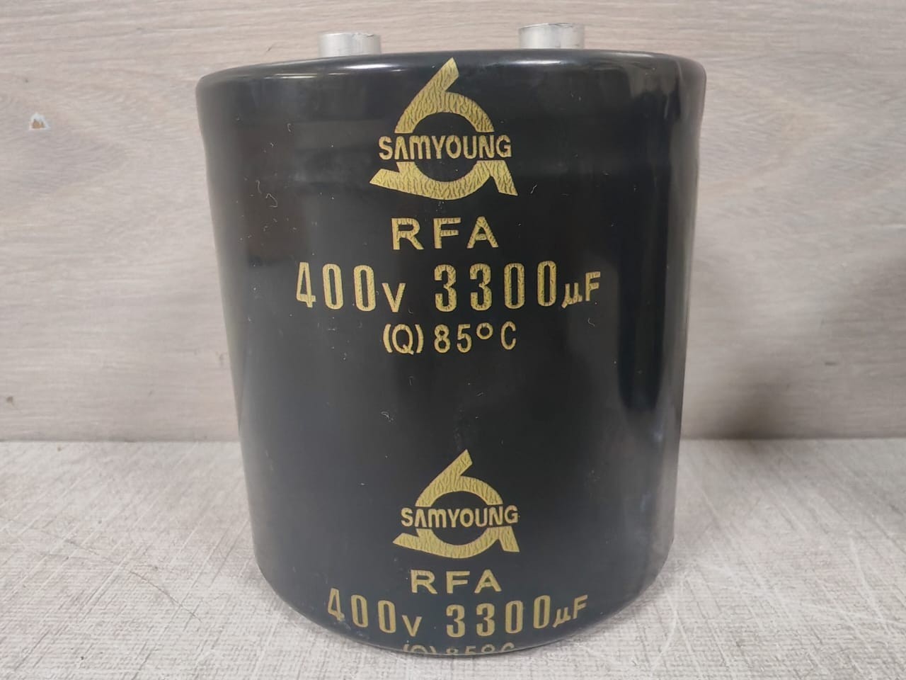 SAMYOUNG RFA-440V-3300UF Samyoung RFA 440V 3300uF Capacitor 5