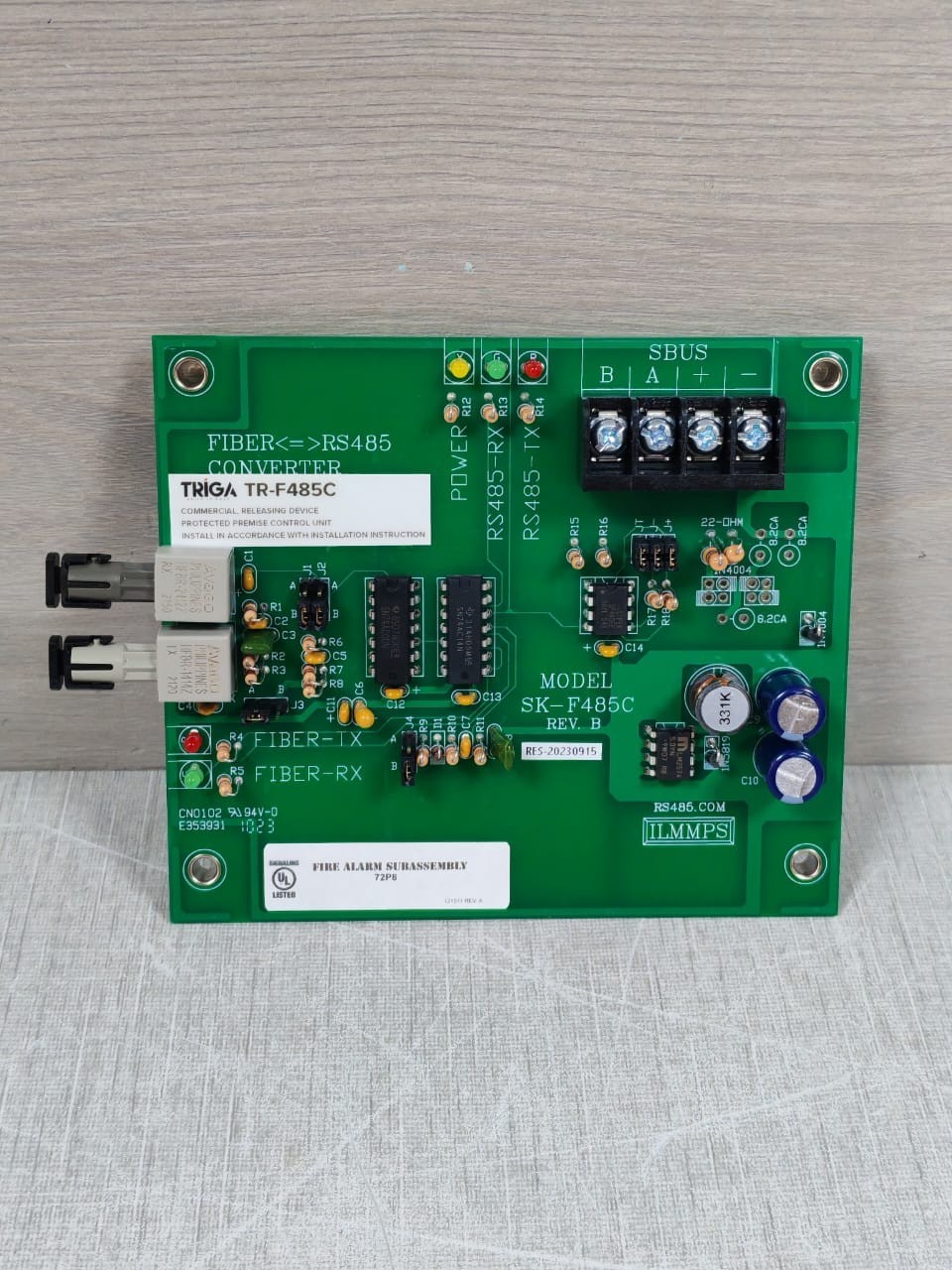 TRIGA F485C TRIGA TR-F485C / SK-F485C REV.B CIRCUIT BOARD 2