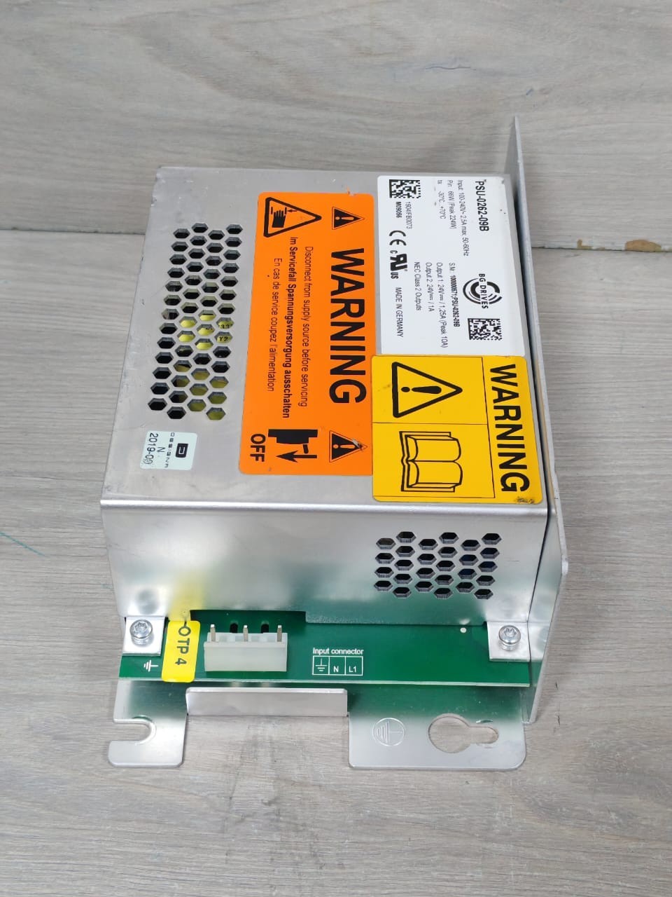 BG DRIVES PSU-0262-09B BG DRIVES PSU-0262-09B POWER MAGNETIC CAR CONTROLLER 100-240V 5