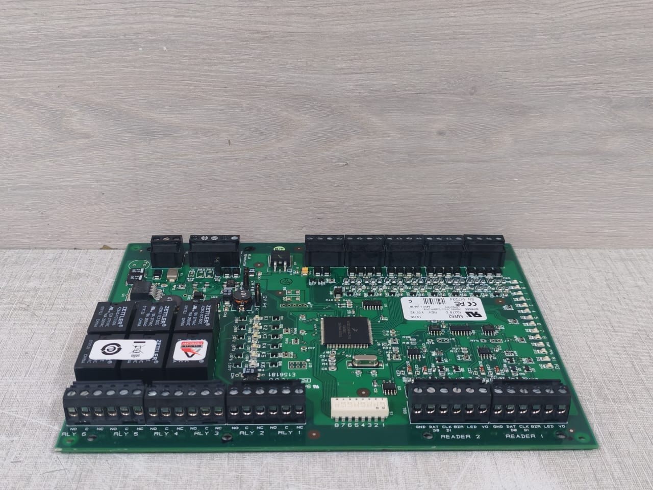 Mercury MR52 Mercury MR52 10278 0 REV 1.57.12 Dual Card Reader Interface Panel 6