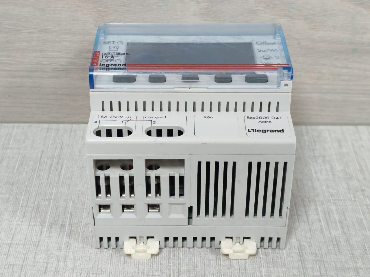 Legrand REX2000 Legrand 037 22 Astro Timer Rex2000 D41 7