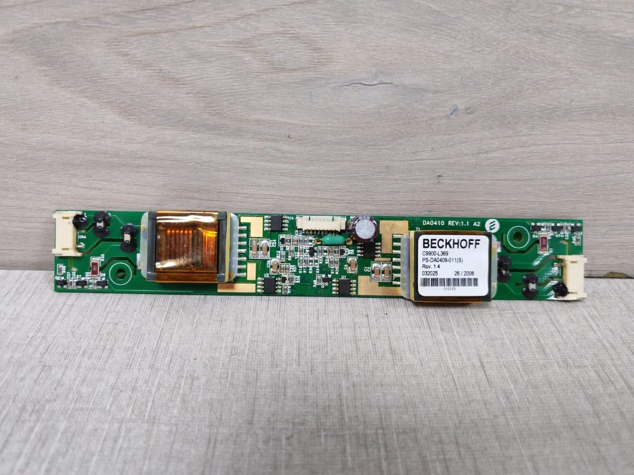 Beckhoff DA410 BECKHOFF DA410 REV.1.1 A2 / C9900-L369 PCB 10