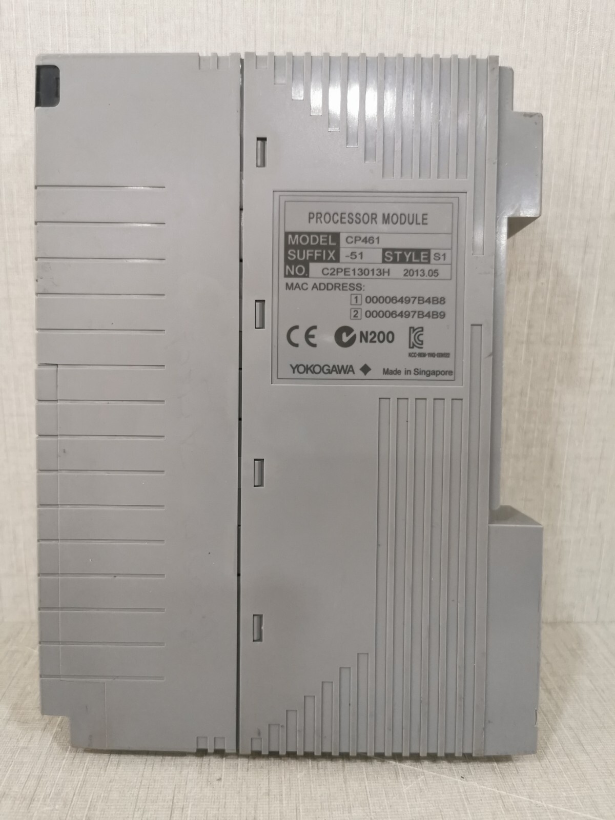 Yokogawa CP461-51 YOKOGAWA CP461 PROCESSOR MODULE CP461-51 S1 2
