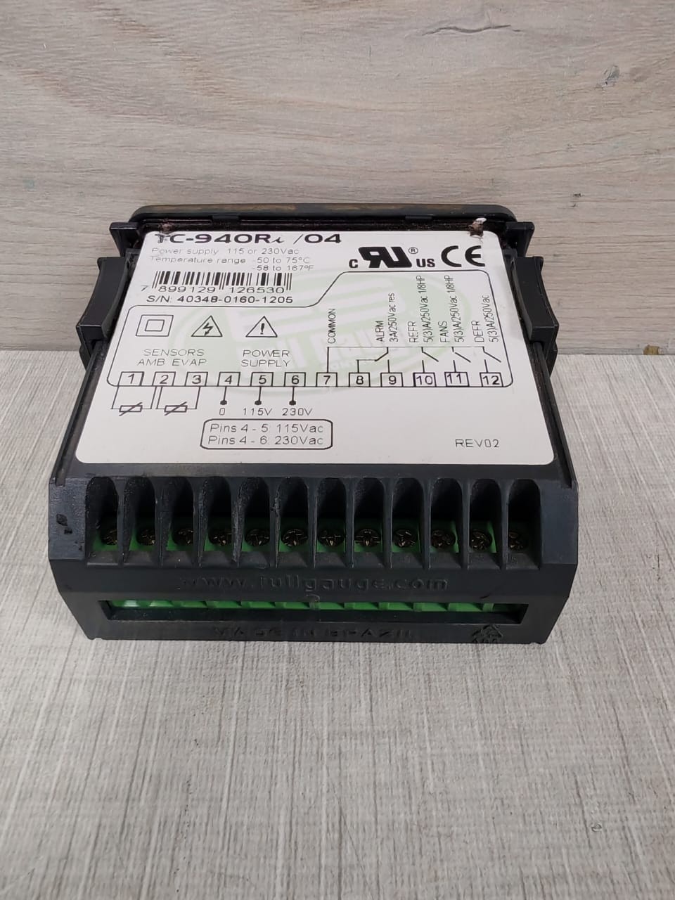 FULL GAUGE TC-940RI FULL GAUGE TC-940Ri/O4 REV. 02 4
