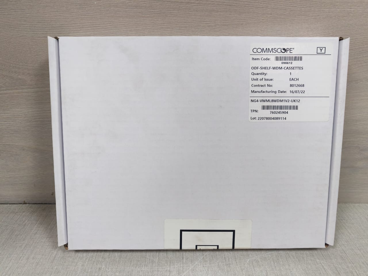 COMMSCOPE UK12 Commscope NG4-VWML8WDM1V2-UK12 NG4 8 Circuit Module - SEALED 7