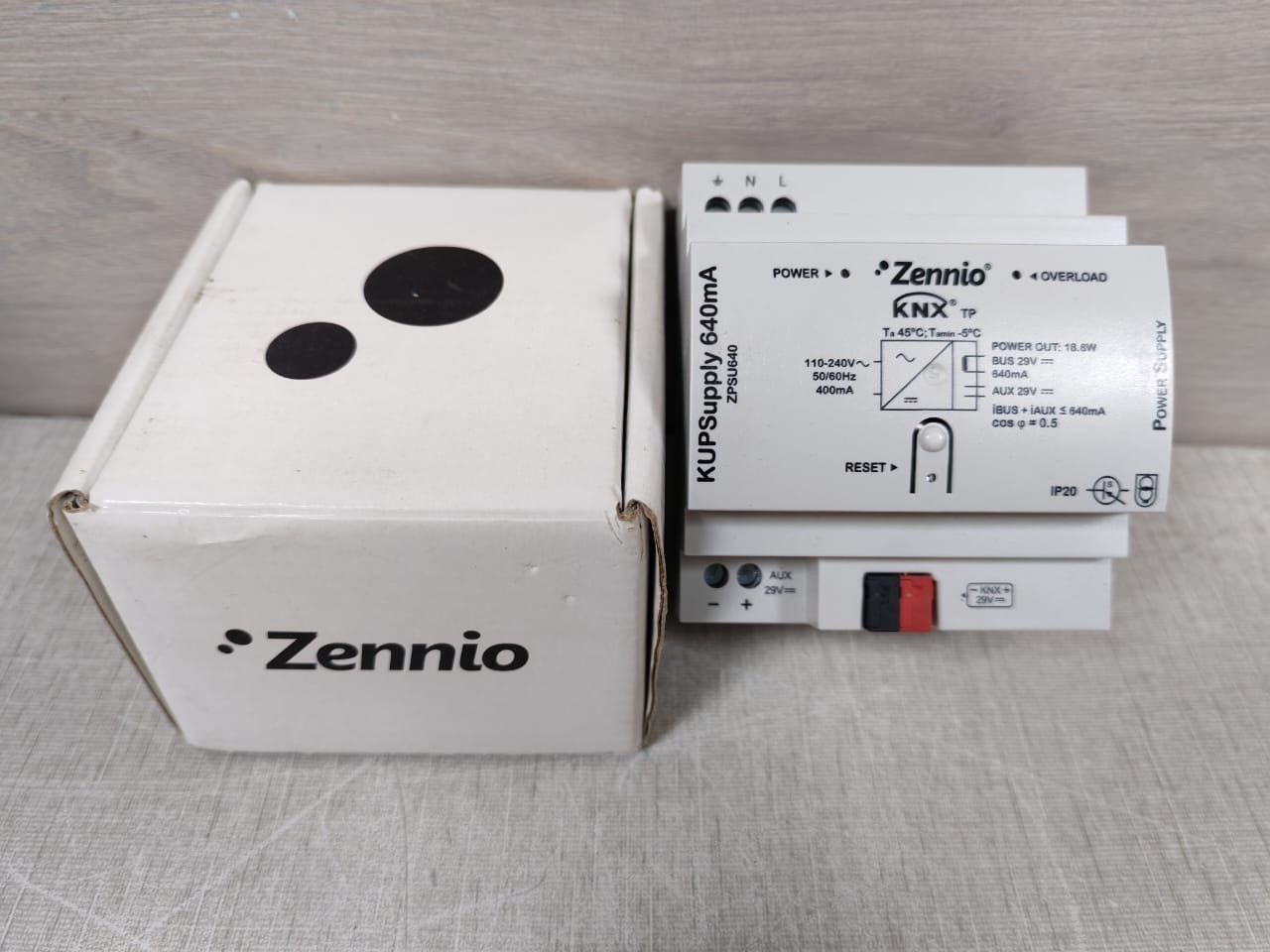 ZENNIO ZPSU640 ZENNIO ZPSU640 KUPSupply 640mA POWER SUPPLY 2