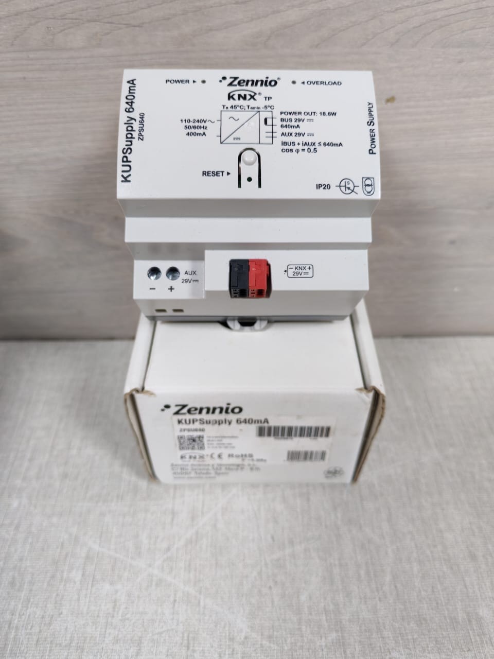 ZENNIO ZPSU640 ZENNIO ZPSU640 KUPSupply 640mA POWER SUPPLY 3