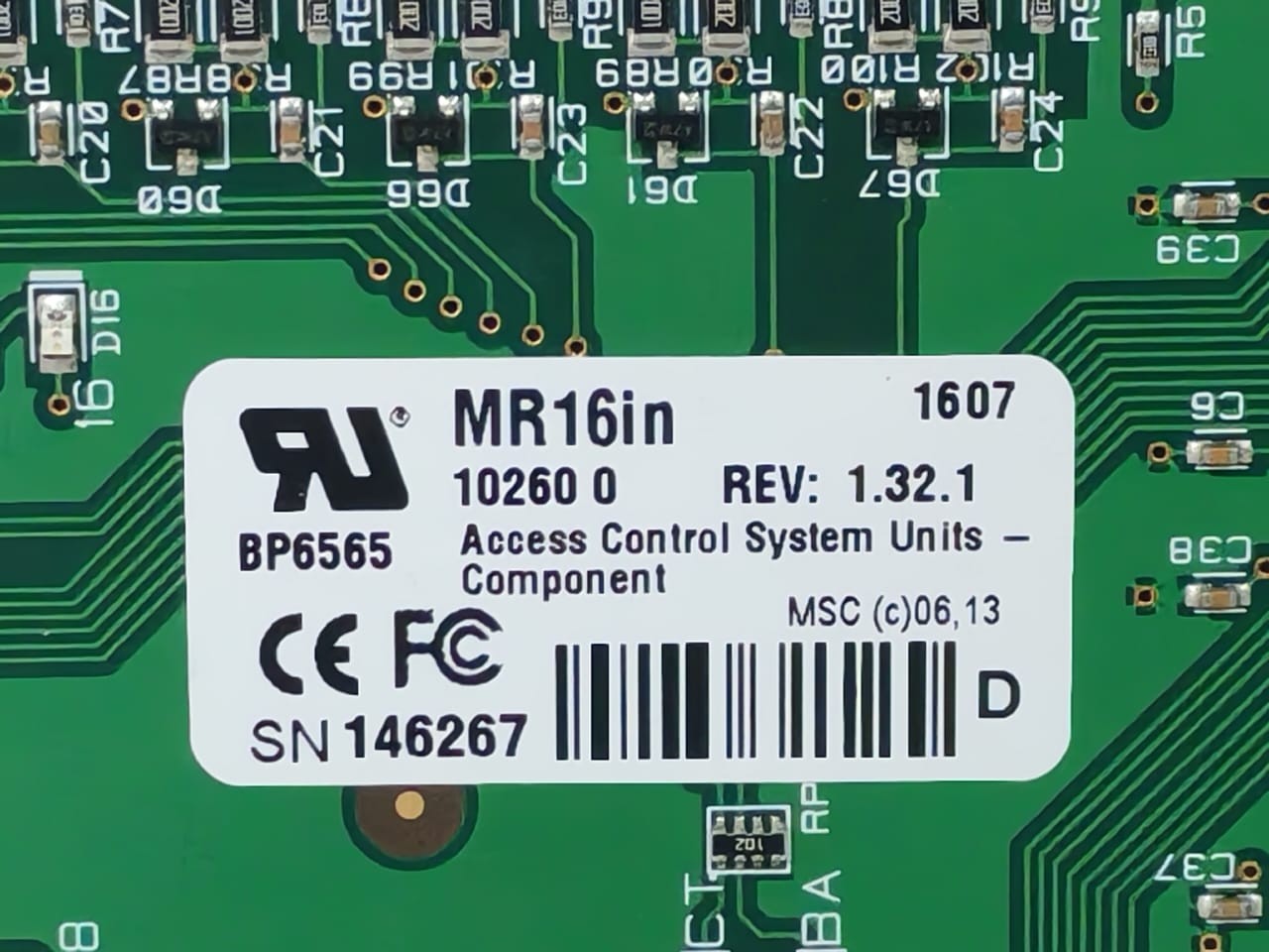 Mercury MR16IN Mercury MR16in 10260 0 REV.1.32.1 Multi-Device Interface Panel 2