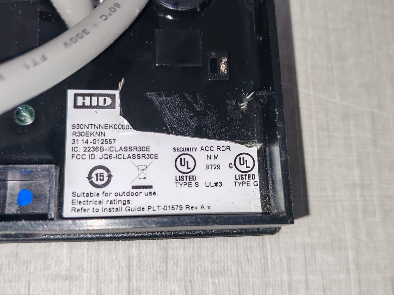 HID R30EKNN HID 930NTNNEK00000 iClass SE R30EKNN Access Controller 4
