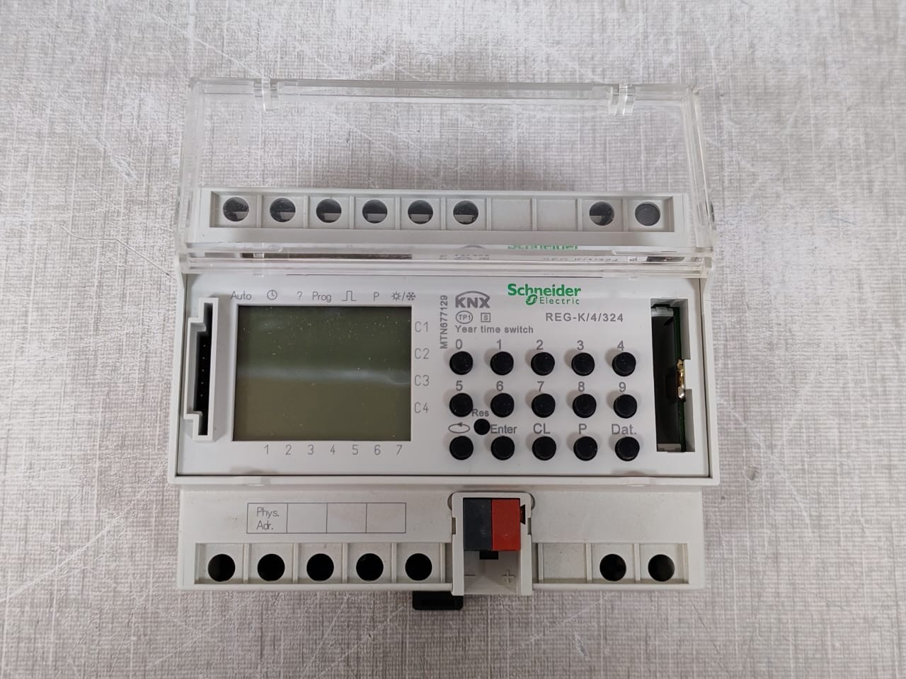 Schneider Electric MTN677129 Schneider Electric MTN677129 Seasonal Timer REG-K/4/324 - No Battery 3