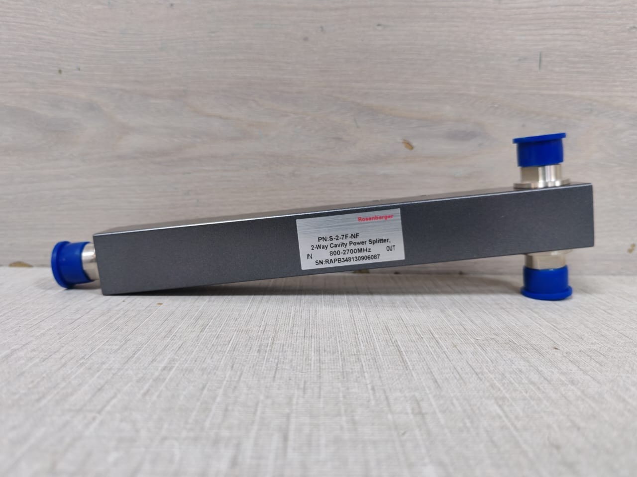 ROSENBERGER S-2-7F-NF ROSENBERGER S-2-7F-NF 2-WAY CAVITY POWER SPLITTER 800-2700MHz 3
