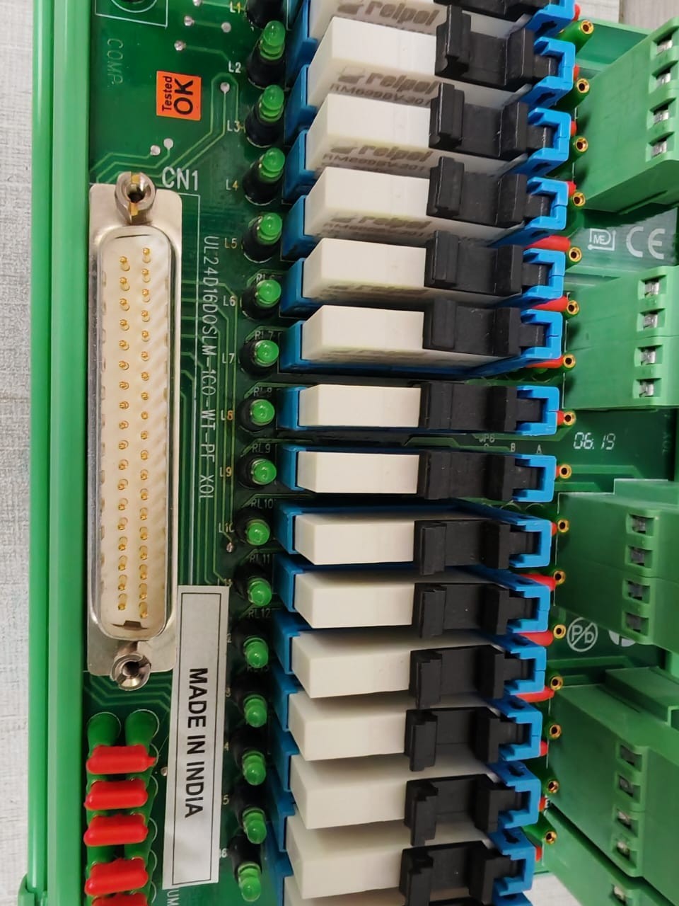 UL GROUP UL24D16DOSLM-1CO-WT-PF-XOL UL GROUP UL24D16DOSLM-1CO-WT-PF-XOL DIGITAL OUTPUT RELAY INTERFACE MODULE 6