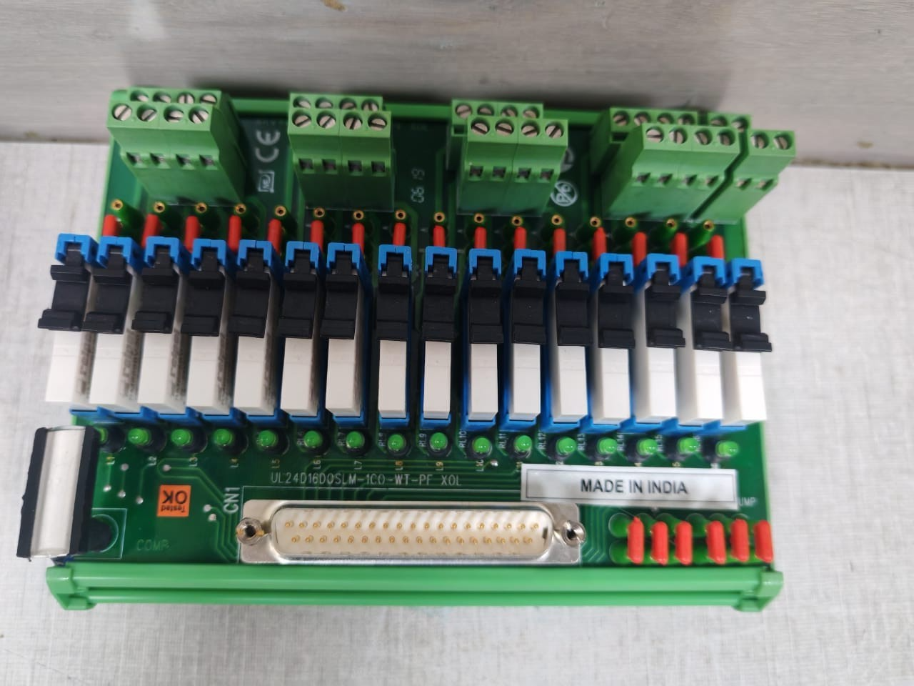 UL GROUP UL24D16DOSLM-1CO-WT-PF-XOL UL GROUP UL24D16DOSLM-1CO-WT-PF-XOL DIGITAL OUTPUT RELAY INTERFACE MODULE 7