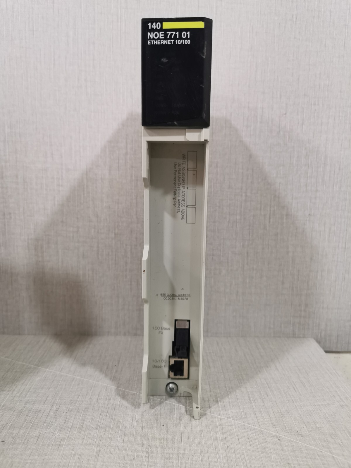 Schneider Electric T100FX SCHNEIDER ELECTRIC 140NOE77101 TSX QUANTUM ETHERNET 10/100 BASE T100FX 10