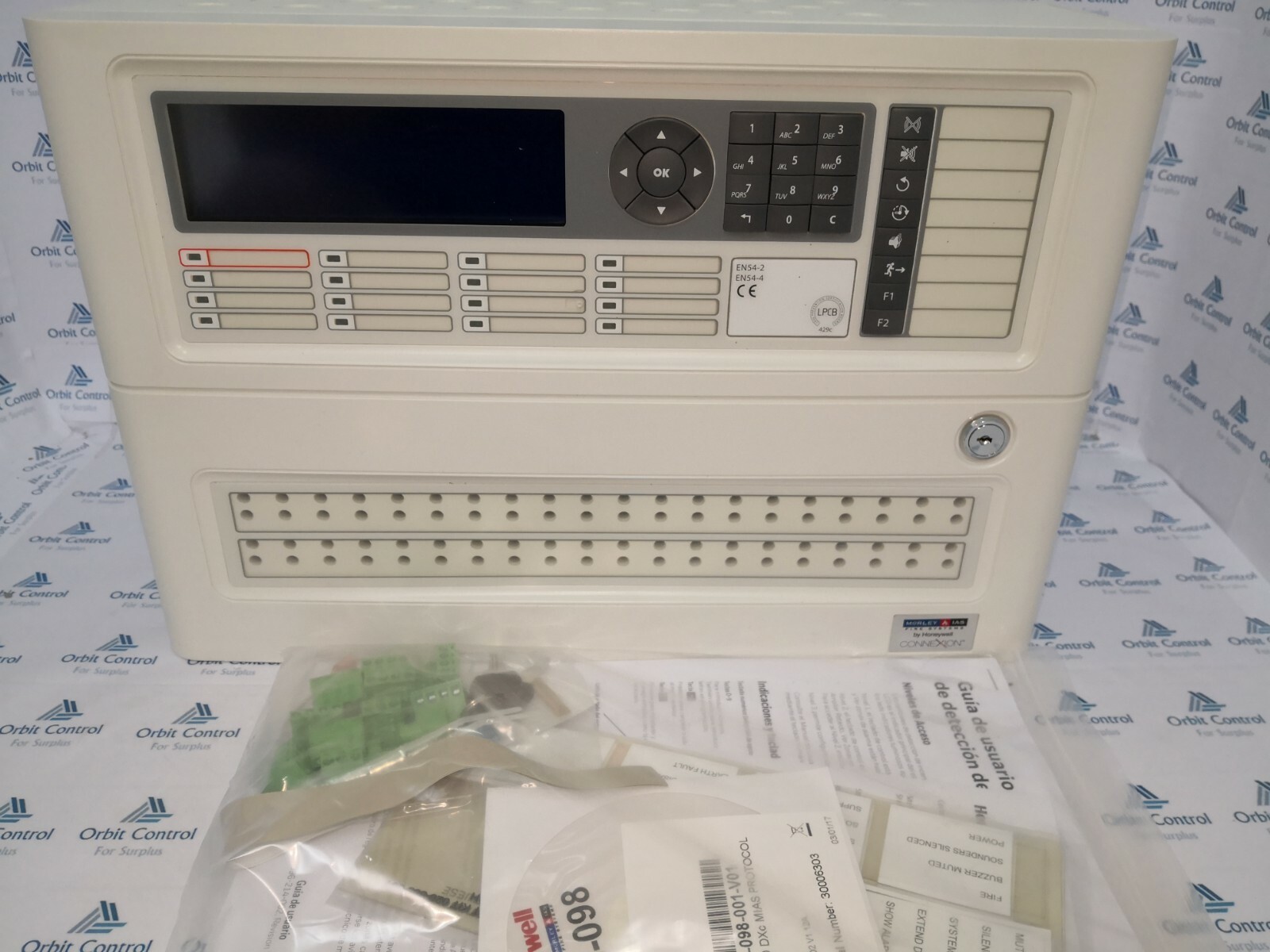Honeywell 714-001-112 Morley IAS by Honeywell 714-001-112 Dxc1-s Single Loop Fire Alarm Panel 8