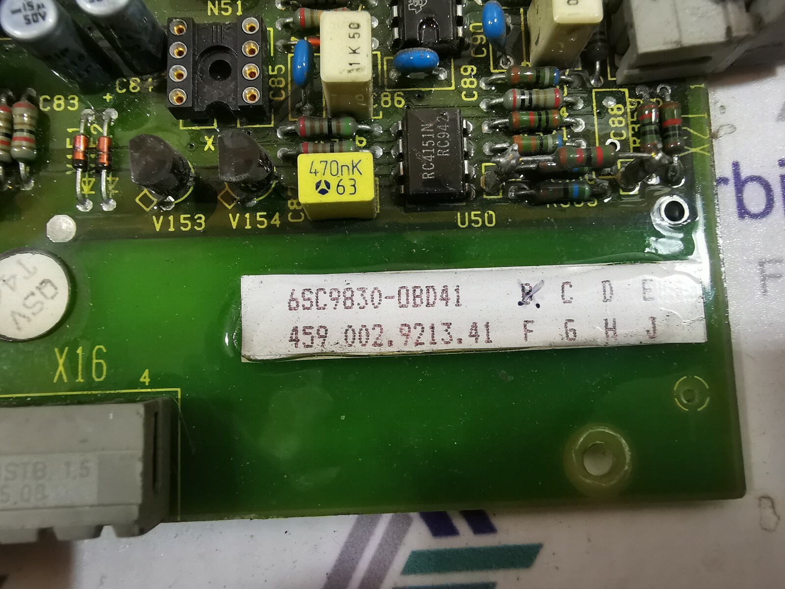 Siemens OBD41 SIEMENS 6SC 9830-OBD41 BOARD 4