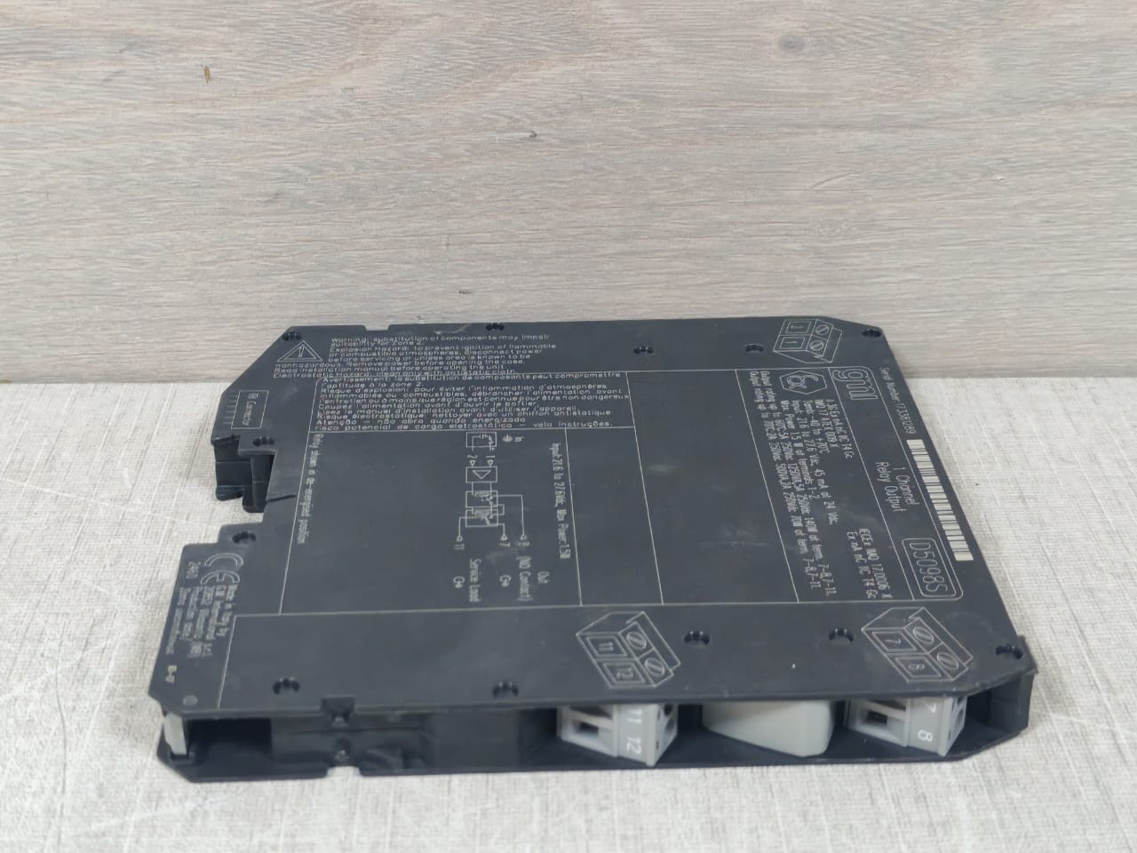 GMI D5098S GMI D5098S SIL3 Relay Output Module for 5A NE Loads 6