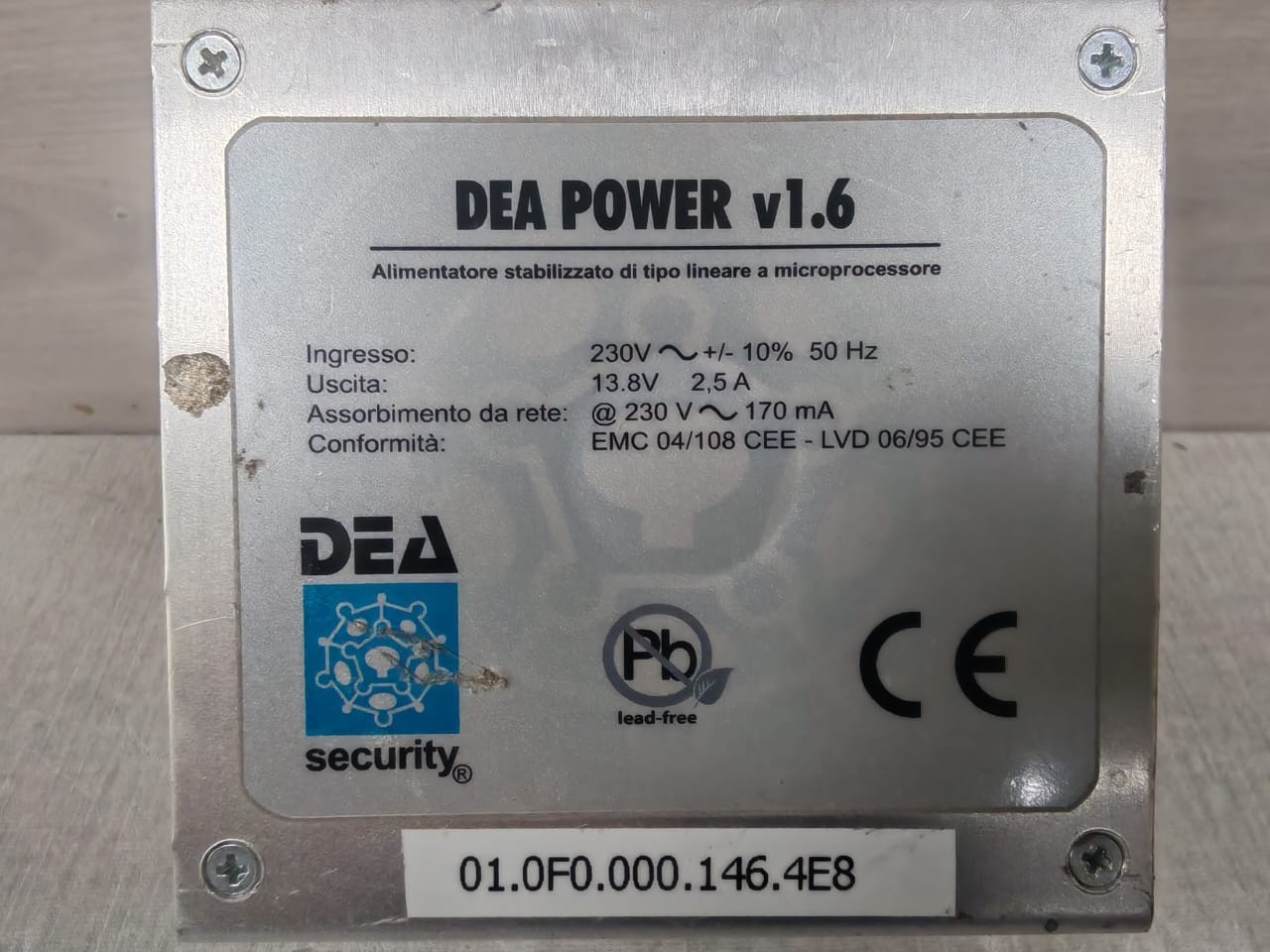 DEA 01.0F0.000.146.4E8 DEA POWER v1.6 Microprocessor Controlled Linear Regulated Power Supply 2