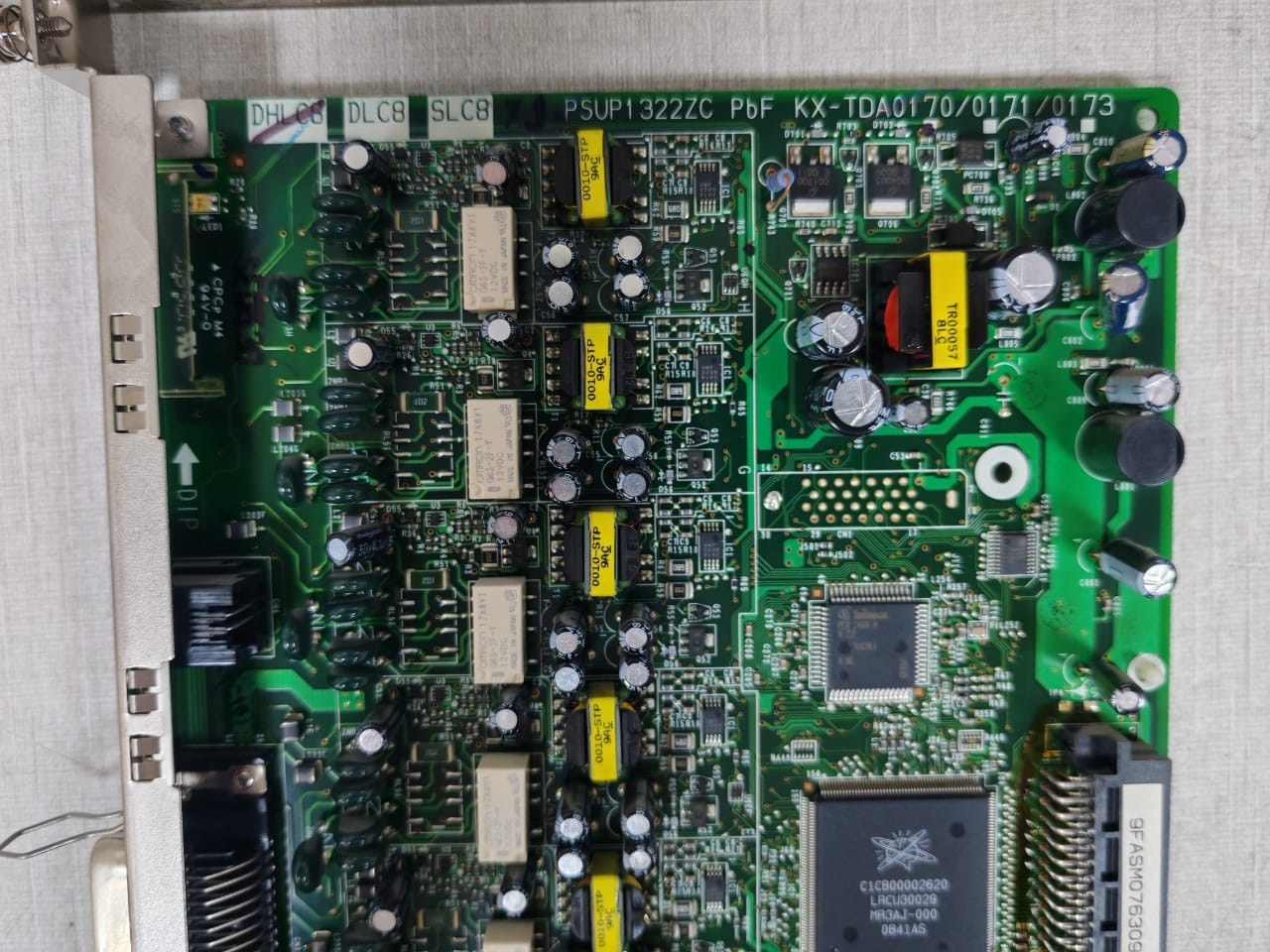 Panasonic TDA0170/01/0171/0173 PANASONIC DLC8 PSUP1322ZC PBF KX-TDA0170/01/0171/0173 EXPANSION MODULE BOARD 3