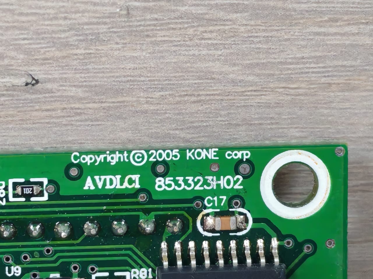 KONE 853323H02 Kone 853323H02 Elevator Scoreboard 8