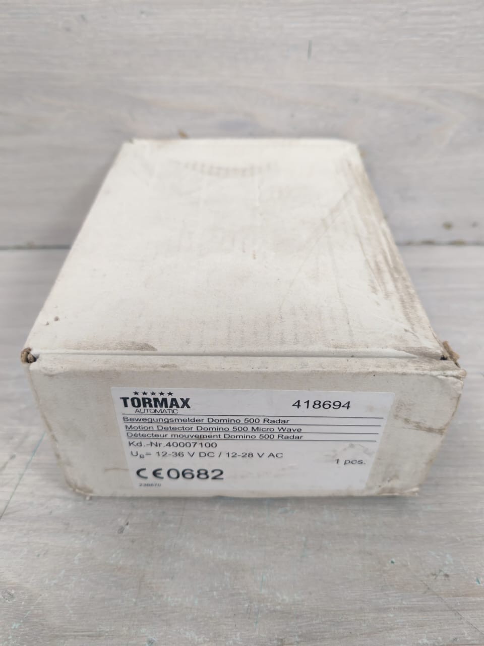 TORMAX 418694 TORMAX AUTOMATIC 418694 MOTION DETECTOR 8