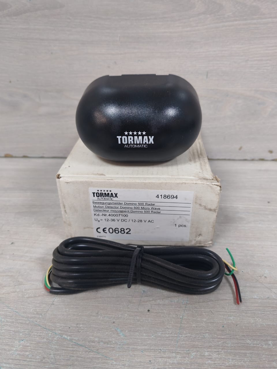 TORMAX 418694 TORMAX AUTOMATIC 418694 MOTION DETECTOR 9