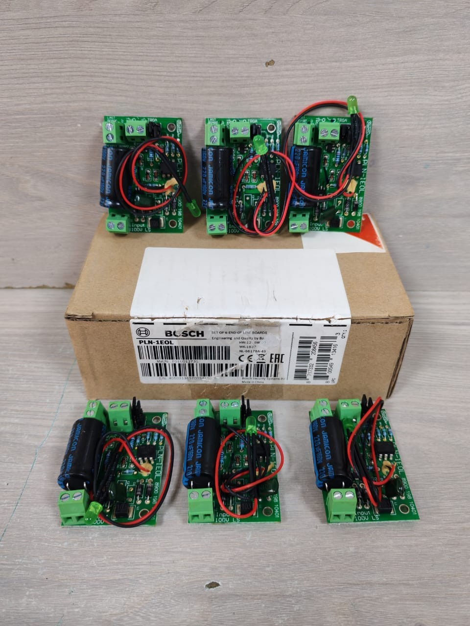 BOSCH PLN-1EOL SET OF 6 END OF LINE BOARDS