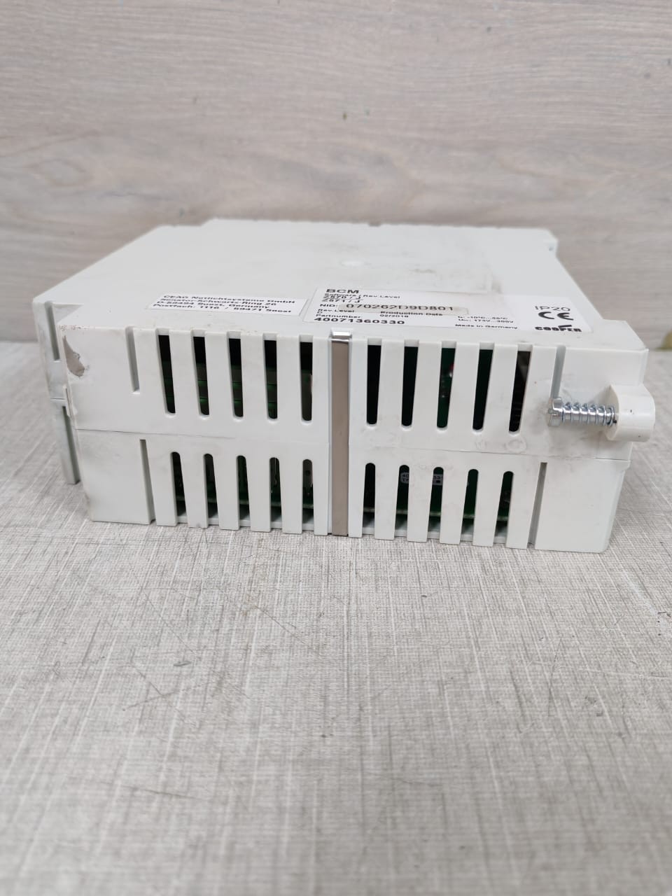 CEAG Z570/J-Z571J CEAG BCM Z570/J-Z571J REV.D 40071360330 BATTERY CONTROL MODULE 8