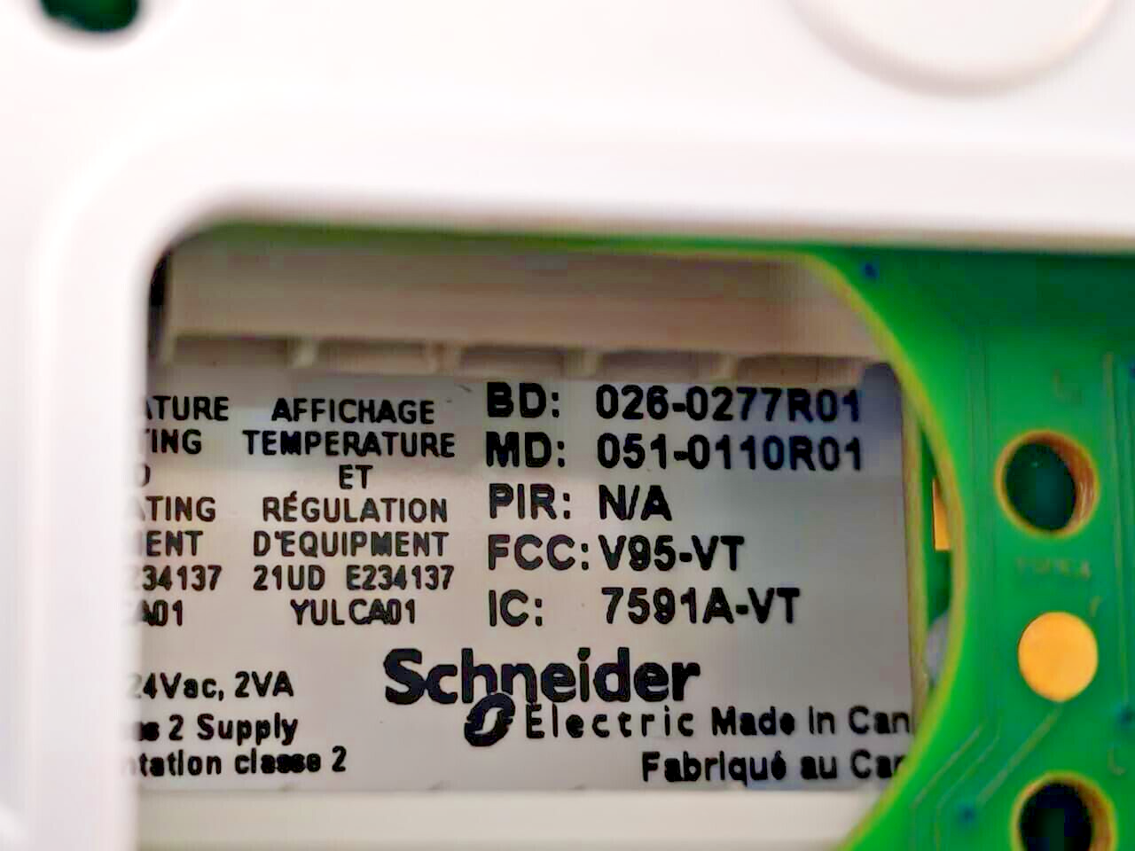 Schneider Electric SE7300F5045B SCHNEIDER ELECTRIC SE7300F5045B ROOM CONTROLLER - BACNET FAN COIL APPLICATION 7