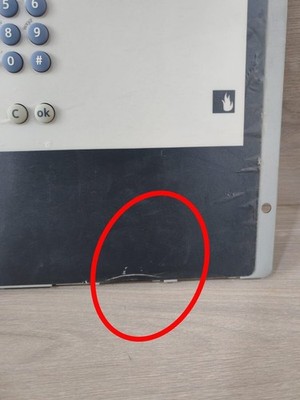 Siemens FCM2018-U3 SIEMENS FCM2018-U3 P/N S54400-C40-A2 FIRE ALARM OPERATOR INTERFACE PANEL 5