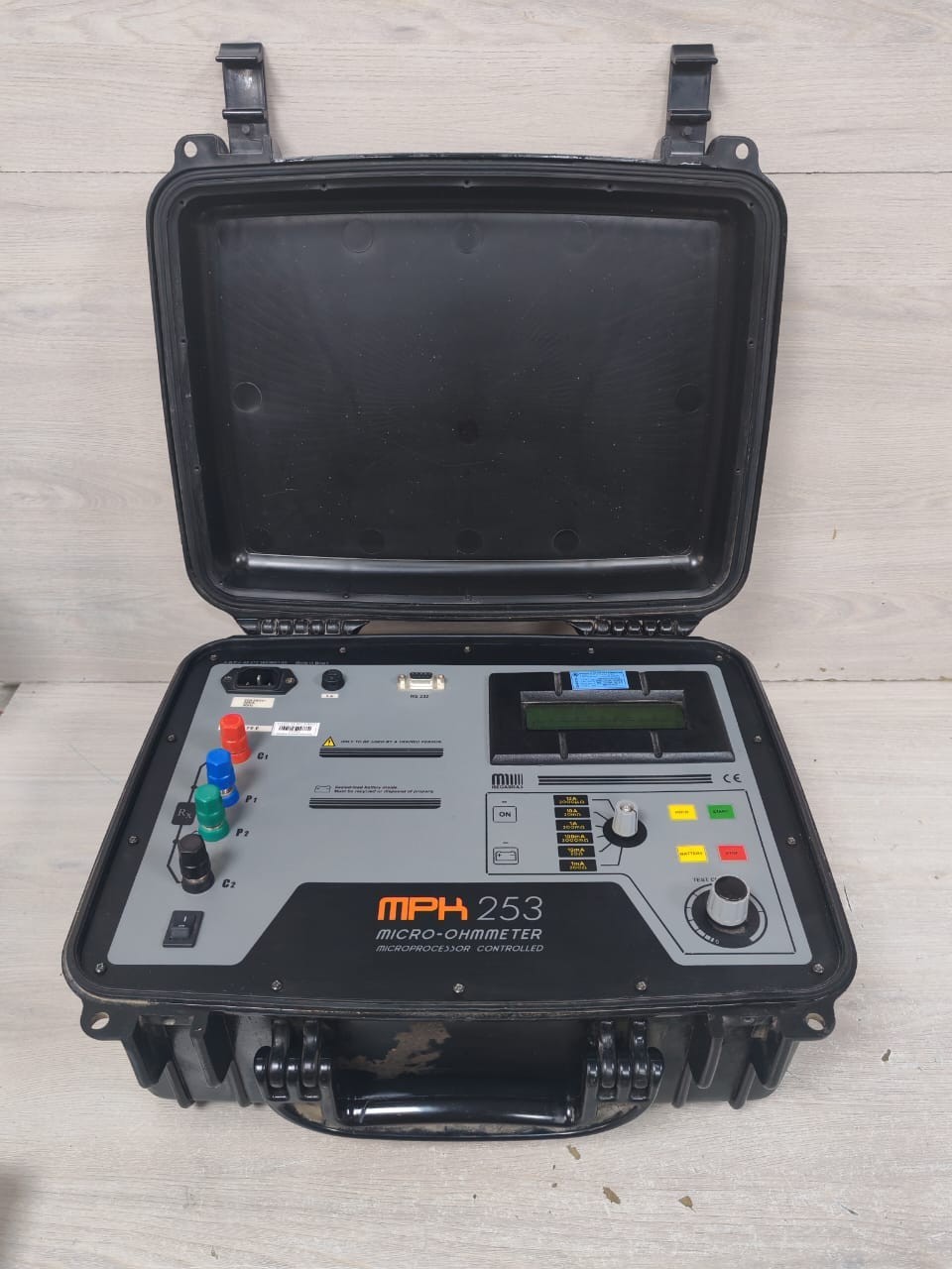 Digital MPK-253 MEGABRAS MPK-253 10A DIGITAL MICRO-OHMMETER DIGITAL MICROPROCESSOR CONTROLLED 6
