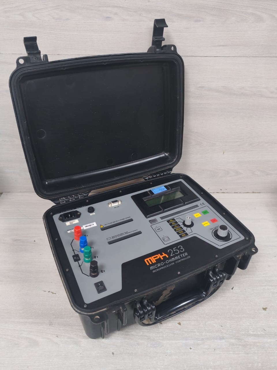 Digital MPK-253 MEGABRAS MPK-253 10A DIGITAL MICRO-OHMMETER DIGITAL MICROPROCESSOR CONTROLLED 7