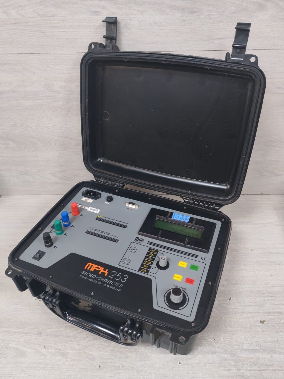 Digital MPK-253 MEGABRAS MPK-253 10A DIGITAL MICRO-OHMMETER DIGITAL MICROPROCESSOR CONTROLLED 8