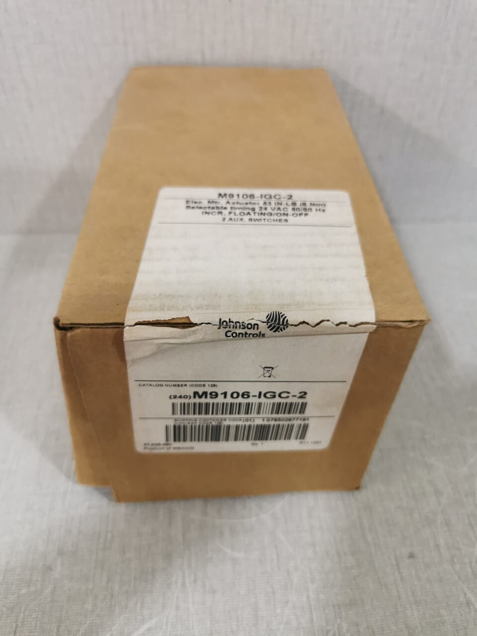 Johnson Controls M9106-IGC-2 Johnson Controls M9106-IGC-2 24V Electric Actuator - WITH 2
