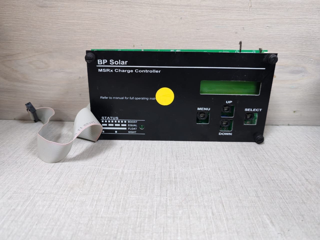 MDC11-03202 BP Solar MSRX Charge Controller - With Missing Button