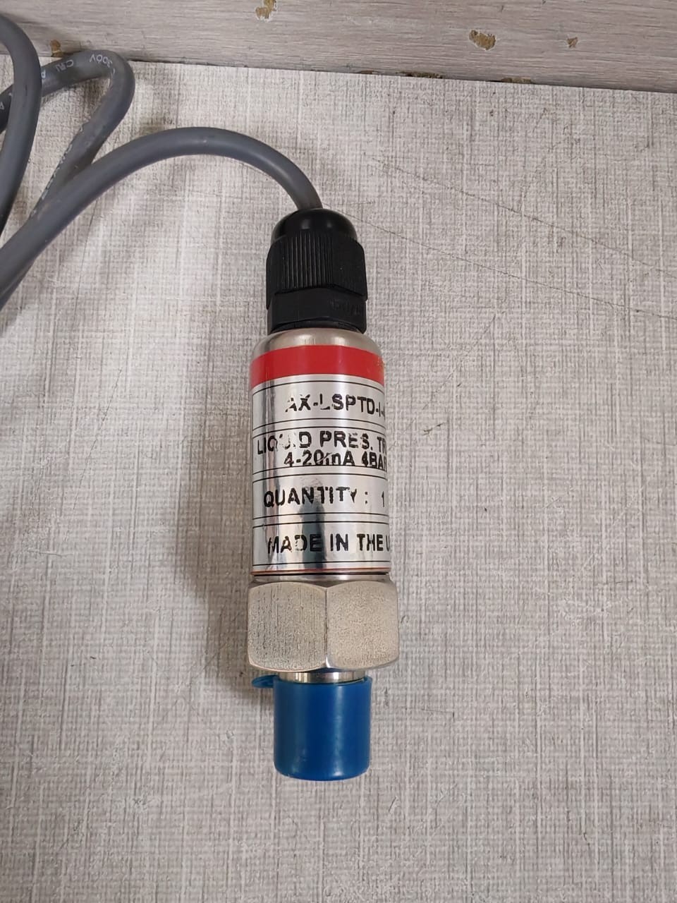 AXIO AX-LSPTD-I-4 AXIO AX-LSPTD-I-4 FLUID PRESSURE TRANSMITTER 4-20MA 4BAR 2