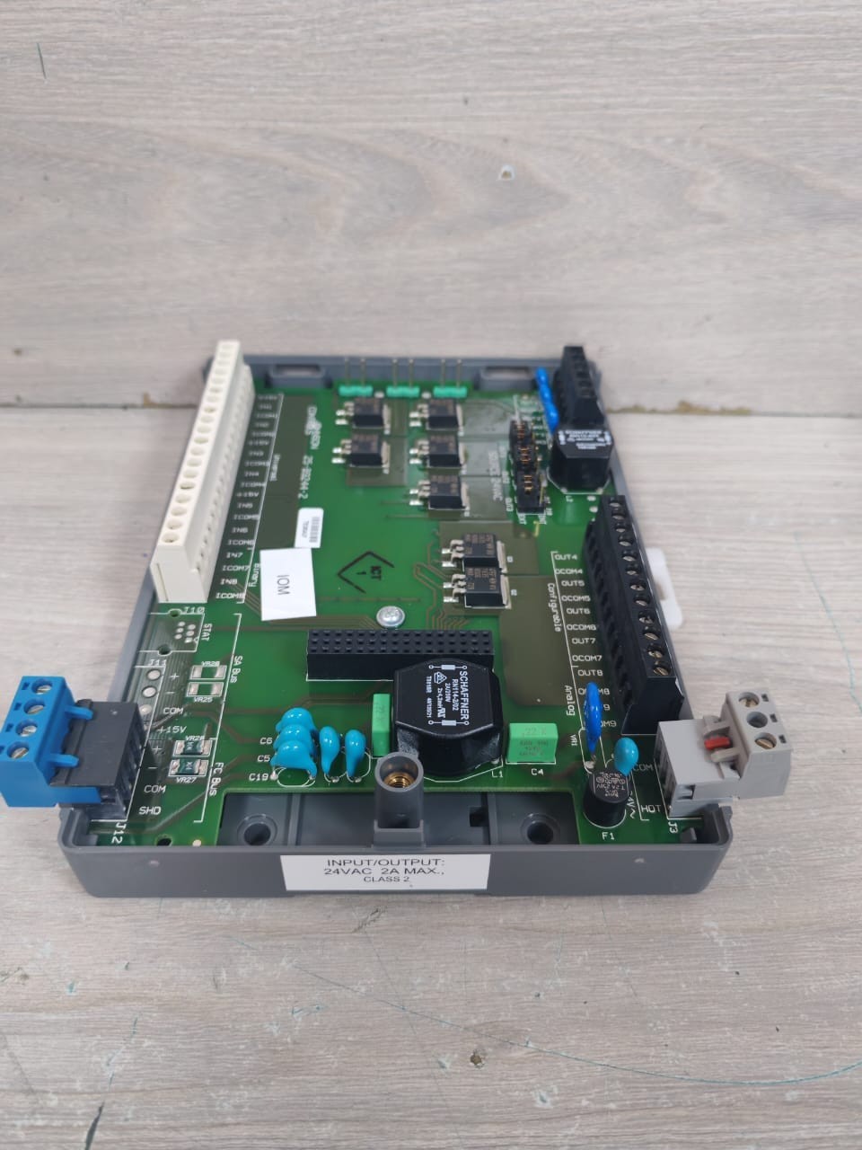 Johnson Controls IOM4710-0 JOHNSON CONTROL MS-IOM4710-0 REV.G VER 4.0 / MS-IOB4710-0 REV.D I/O MODULE 6