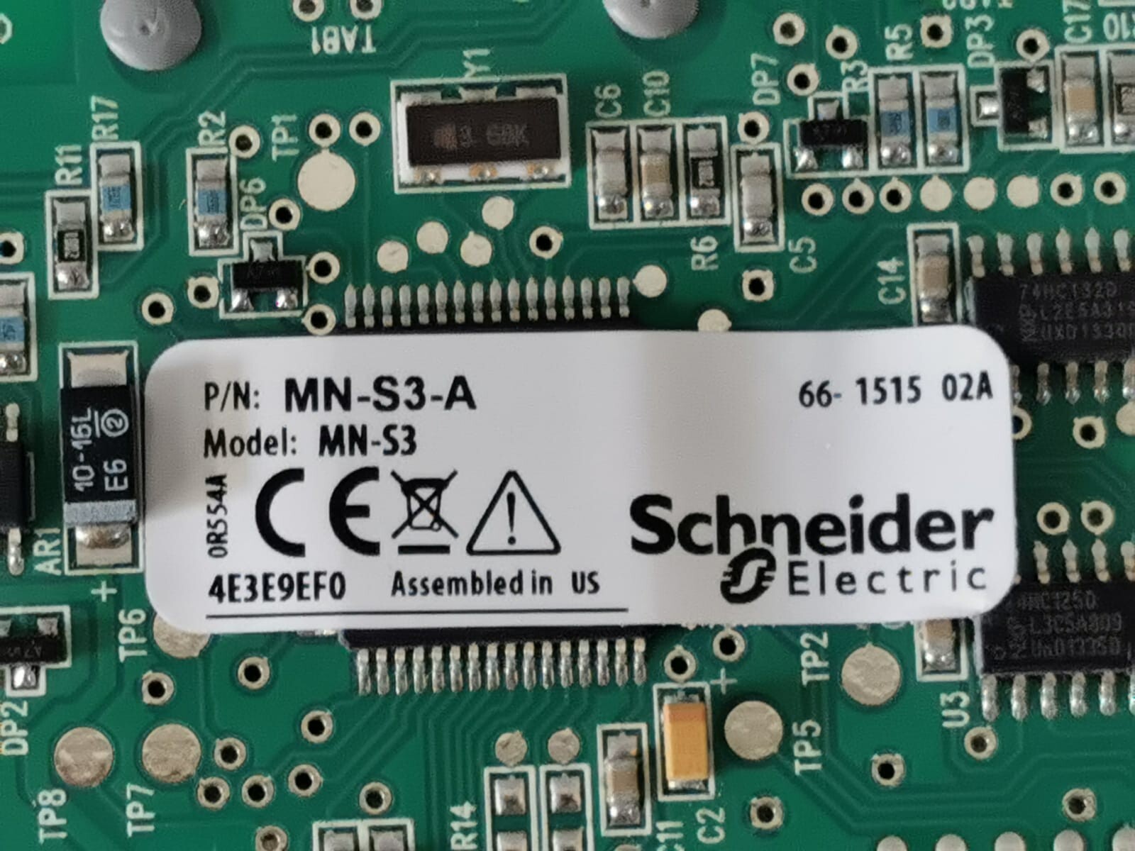Schneider Electric MN-S3-A Schneider Electric MN-S3 MicroNet Temperature Sensor P/N: MN-S3-A - Oh 5