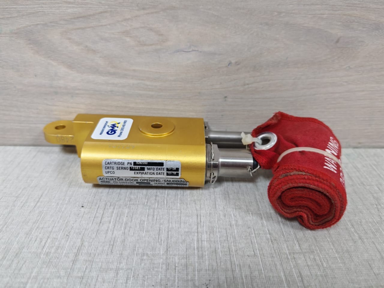 GMA 5262100 GMA PN 5262100 ACTUATOR DOOR OPENING / STOCKINGS 10